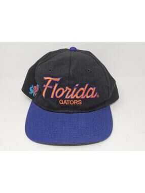 Vintage 90s Florida Gators Sports Specialties Script Snapback Hat Cap